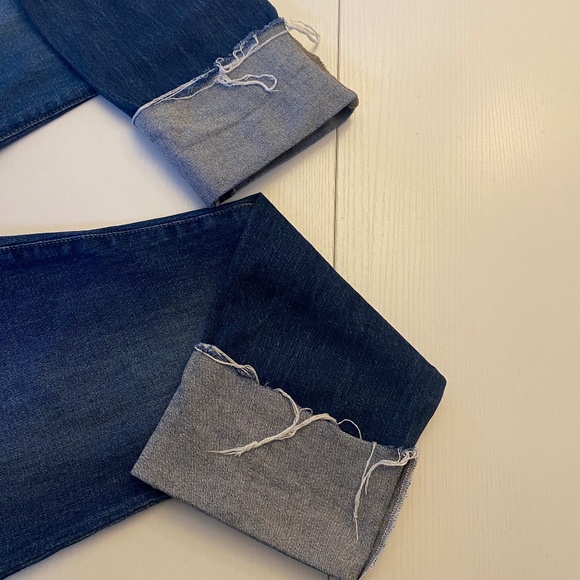 Joe's Jeans Boyfriend Slim Ankle Cuffed in Leah Wash Size 31 - Picture 7 of 15